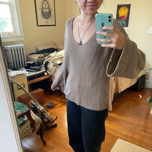 Beautiful Balloon Sleeve Sweater